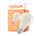 Osram Classic LED E27 Gruszka Włókno Matowy 2.2W 470lm - 840 Zimna Biel | Ściemnianie - Zamienne 40W