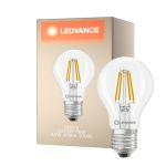 Ledvance Classic LED E27 Gruszka Włókno Przezroczysty 3.4W 470lm - 827 Bardzo Ciepła Biel | Zamienne 40W