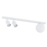 Emibig Lampa sufitowa Baster Stal Valkoinen | Nadaje Się Do 2x GU10 - Max 8W, 1x E14 - Max 10W
