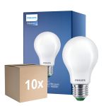 Opakowanie 10x Philips MASTER LED Żarówka Ultra Efficient E27 Gruszka Matowy 7.3W 1535lm - 840 Zimna Biel | Zamienne 100W
