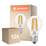 Opakowanie 10x Ledvance Classic LED E27 Gruszka Włókno Przezroczysty 11W 1521lm - 840 Zimna Biel| Zamienne 100W