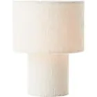 Brilliant Lampa Stołowa Teddy Metal Tekstyl Beige | 230mm - Nadaje Się Do 1x E27