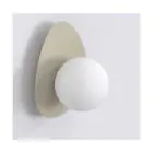 Emibig Światło Ścienne Ovo Stal Brązowy | Nadaje Się Do 1x G9 - Max 8W