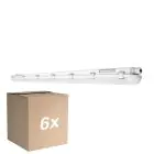 Opakowanie 6x Ledvance Oprawy Hermetyczne LED Paroizolacja 58W 8000lm - 865 Światło Dzienne | 150cm